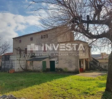 Višnjan okolica, stara istarska kuća u nizu za adaptaciju - cover