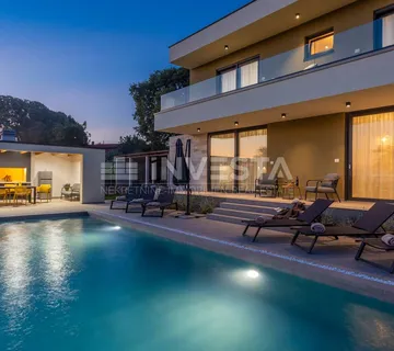 Svetvinčenat okolica, Moderna vila s bazenom, novogradnja - cover