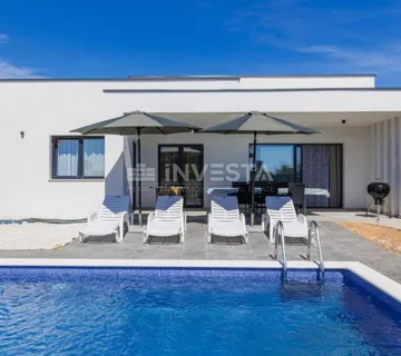 Vodnjan, samostojeća vila prizemnica s bazenom, novogradnja - cover