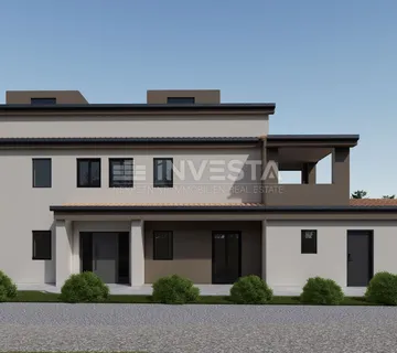 Poreč okolica - stan B 62,45m2 u prizemlju, novogradnja