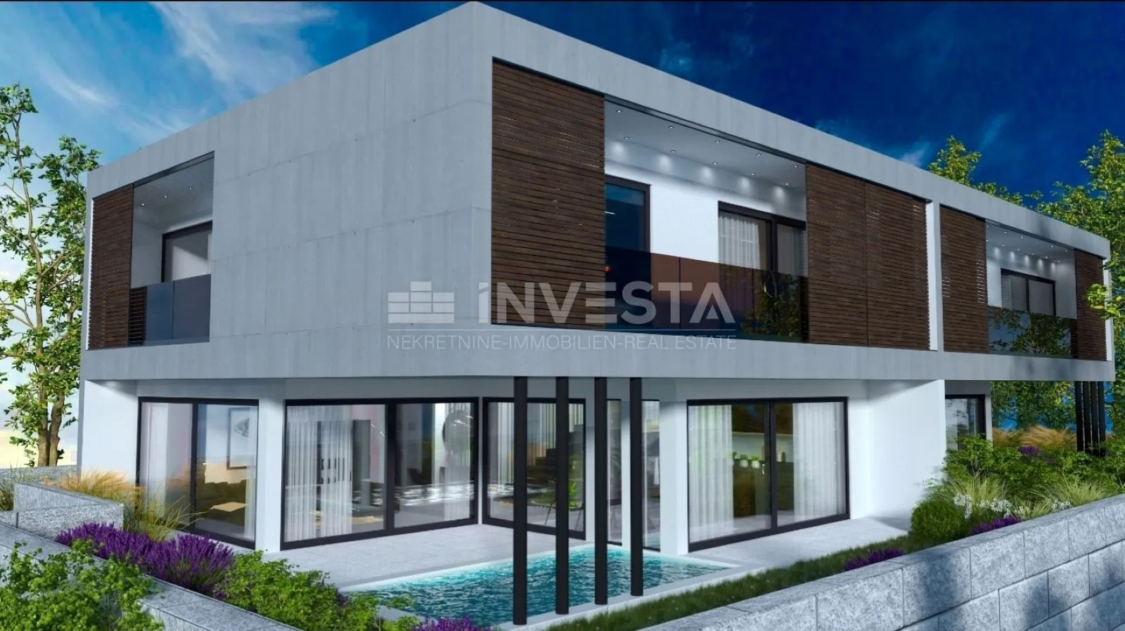 Fažana, vila s pogledom na more, grijani bazen - cover