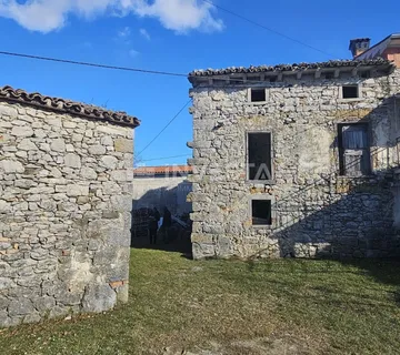 Ročko Polje, istarske kamene kuće s okućnicom - Ročko Polje, Buzet