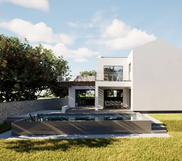 Žminj okolica - građevinsko zemljište 660 m2 s projektnom dokumentacijom - cover