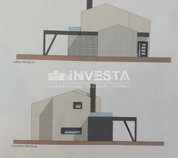 Okolica Baderne, građevinsko zemljište 598 m2 s projektom - cover