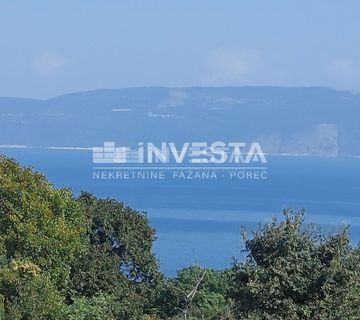 Labin okolica, građevinsko zemljište 4508 m2 s pogledom na more - cover