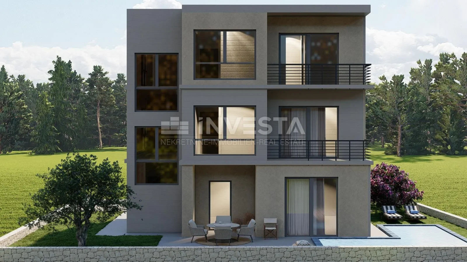 Pula, Šijana, moderan stan u novogradnji s 2SS - cover