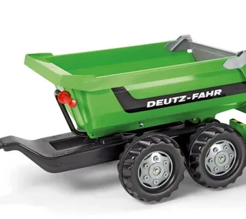 Rolly Toys Halfpipe Deutz-Fahr prikolica - cover