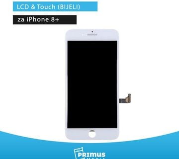 iPhone 8 LCD ekran display touch screen (crna / bijela boja) - cover