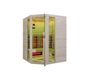 IR SAUNA kutna – full spectrum + karbonski grijači 150x150x200 - cover