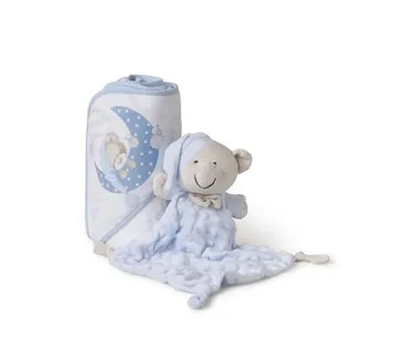 Set Ručnik i Tješilica - Medo plavi - cover