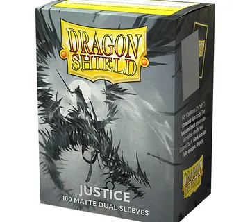Dragon Shield Standard Dual Matte Sleeves Justice (100pcs) - cover