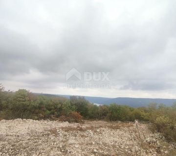 ISTRA, RABAC - Građevinski teren na osami s pogledom na more - cover