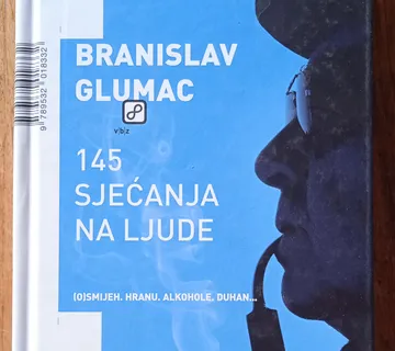 145 SJEĆANJA NA LJUDE Branislav Glumac - cover