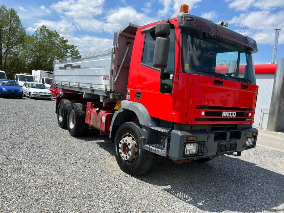 Iveco Cursor 380E44 trostrani kiper 6x4, 2002 god. - cover