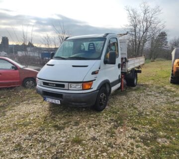 Iveco daily kiper ,kran b - kategorija, 2002 god. - cover