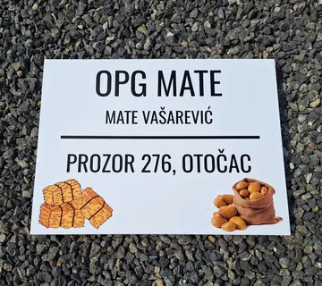 Tabla OPG - natpis po želji - cover