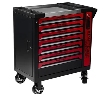 Kolica za alat prazna sa 7 ladica i 2 bočne - cover