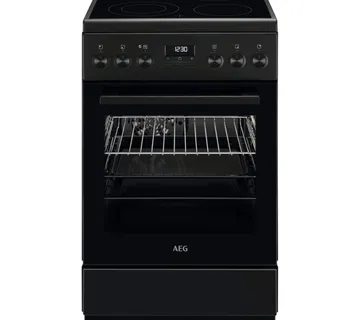 AEG Električni samostojeći štednjak CCB54492BB Kuhanje na 3 razine - cover
