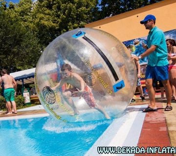 Aquazorb lopta za vodu 2m - 2 KOMADA + PUMPA - cover
