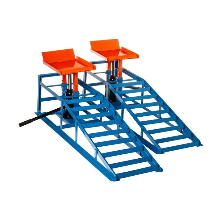 Mehaničarske rampe sa dizalicom 2 ton - NOVO - DOSTAVA - cover