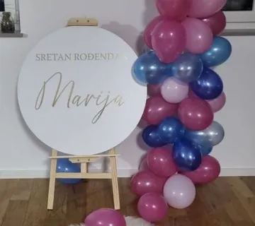 Dekoracija za proslave - cover