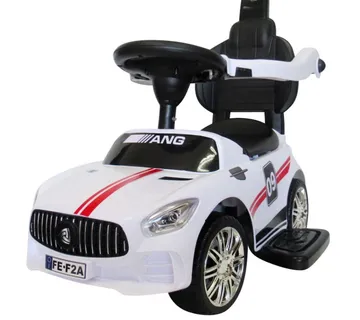 Dječji auto J7 guralica 3u1 bijeli - cover