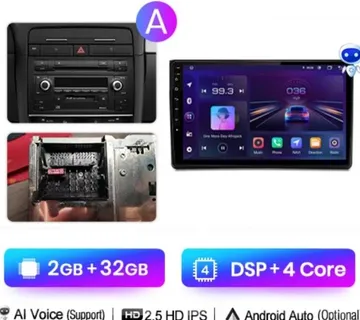 Original MULTIMEDIJA AUDI A4 B6 S4 ANDROID 11 WIFI GPS PARKING KAMERA - cover