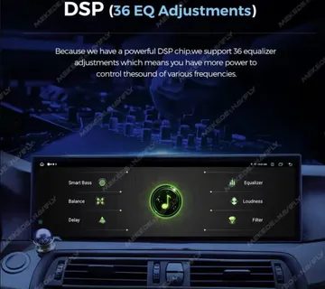 BMW F10 15" zaslon ANDROID MULTIMEDIJA original ANDROID kamera - cover