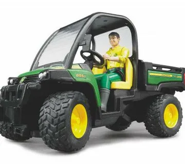 Bruder John Deere Gator 855D sa figuricom - cover