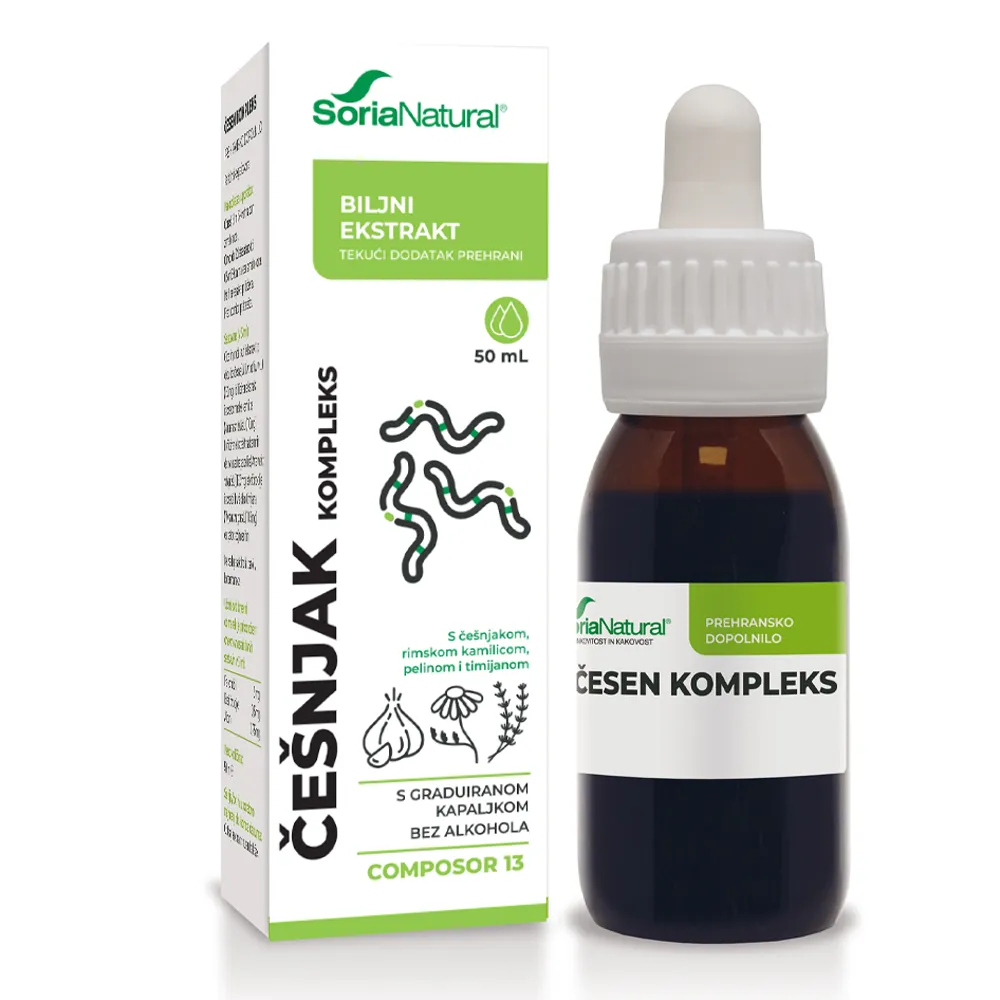 SORIA ČEŠNJAK KOMPLEKS - Botanical sante d.o.o. - cover