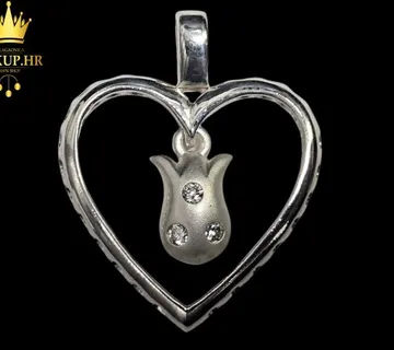 SREBRNI PRIVJESAK SRCE "KLAS" .925 / R1, RATE ! / R1, RATE ! - cover