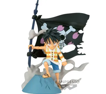 One Piece WCF Log Stories Monkey D Luffy figura 8cm - cover