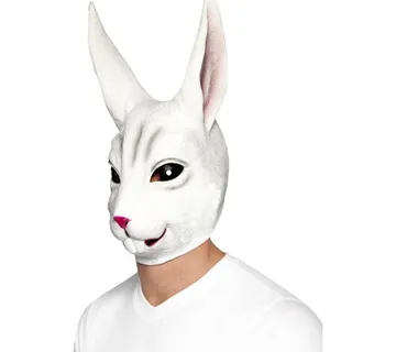 Maska od lateksa zec - cover