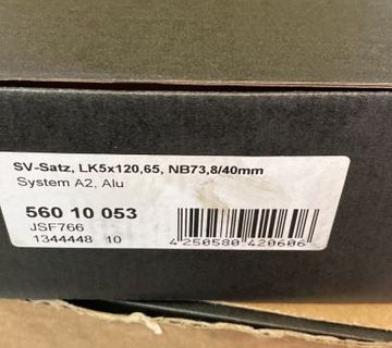 Jaguar distance 5x120,65 - cover