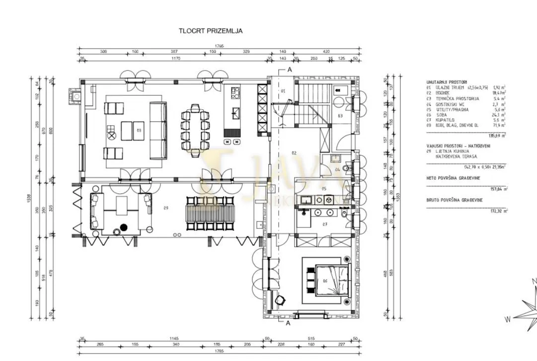 	Smoljanci – teren 1.850 m² s dozvolom za luksuznu vilu - cover
