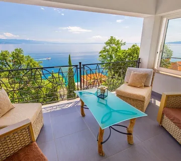 Opatija – luksuzni penthouse 222 m² 150 od mora - cover