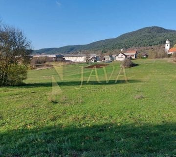 LIKA, VRHOVINE, GRAĐEVINSKO ZEMLJIŠTE 1400 M2, PRILIKA - cover