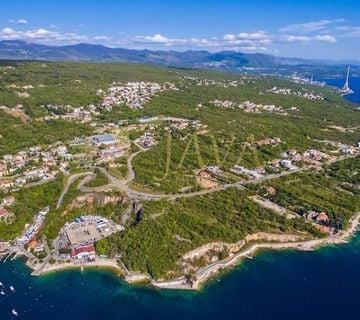 Kostrena/Plešići - teren na mirnoj lokaciji s pogledom na more - cover