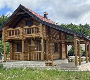 FUŽINE, BELO SELO - DRVENA KUĆA I ZEMLJIŠTE 28.006 M2 - NOVOGRADNJA - cover