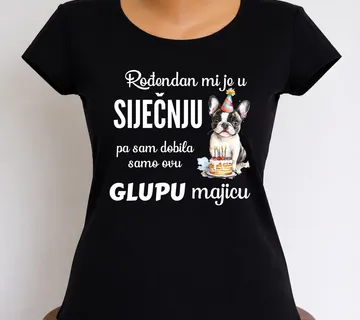 Majica za rođendan u siječnju - cover