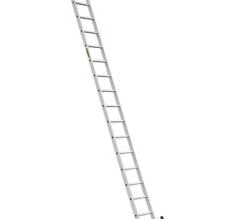 Aluminijske ljestve profesionalne jednodijelne - 15 gazišta s stabiliz - Stari Mikanovci