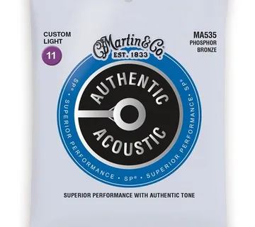 MARTIN MA535 AUTHENTIC PB 11-52 ŽICE ZA AKUSTIČNU GITARU - cover