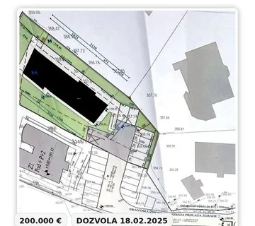 VIŠKOVO- Zemljište 1.400 m² s dozvolom za zgradu s 6 stanova - cover