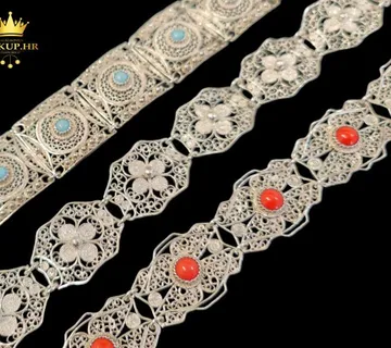 SREBRNA NARUKVICA "FILIGRAN" ---RUČNI RAD--- / CERTIFIKAT / R1, RATE ! - cover