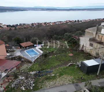 Građevinsko zemljište 430 m² s pogledom na more – Crikvenica