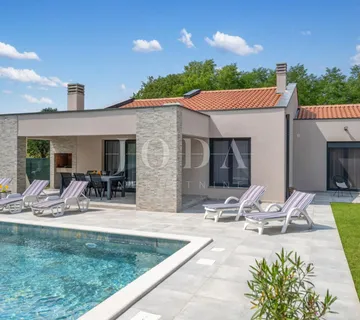 Prekrasna prizemnica sa bazenom,Labin okolica - cover