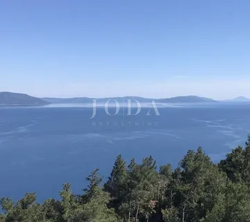 Plomin, Šimuni, građevinsko zemljište sa prekrasnim pogledom na more - Plomin, Kršan