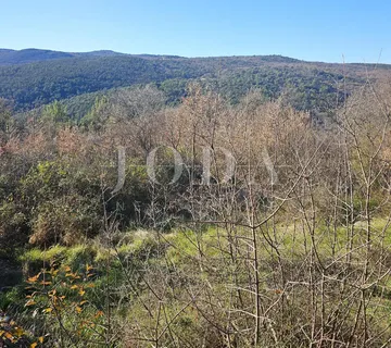 Prekrasno građevinsko zemljište pogled more,Labin