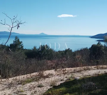Rabac, građevinsko zemljište sa građevinskom dozvolom, projektom i pogledom na more - cover