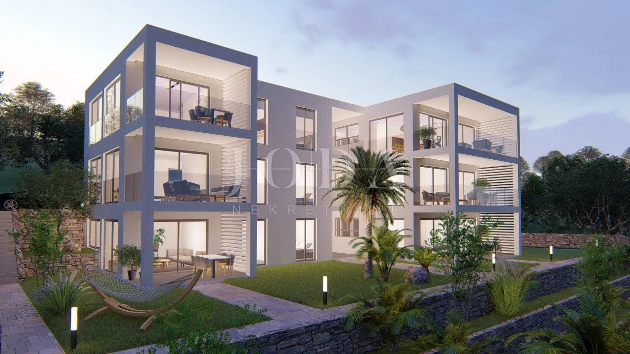 Prekrasan apartman s pogledom na Kvarnerski zaljev u Omišlju - cover